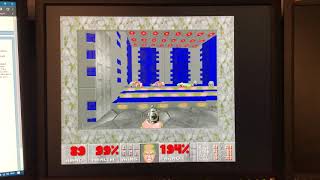 Acorn Archimedes A3020 Doom [upl. by Aipotu662]