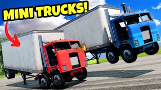 We Raced the WEIRDEST Semi Trucks in BeamNG Drive Mods [upl. by Bucky323]