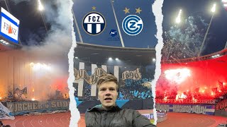 FCZ gewinnt feuriges ZÜRCHER DERBY 🔥 FC Zürich v Grasshoppers Credit Suisse SL Vlog [upl. by Rudolfo]