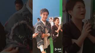 20170928 Hou Ming Hao 侯明昊 MG brand event backstage [upl. by Gignac]