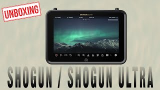 ATOMOS SHOGUN ULTRA UNBOXING [upl. by Niatsirk]