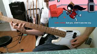 Marceline Adventure Time  Fry Song bass cover TRANSCRIPTION in description [upl. by Mehs795]