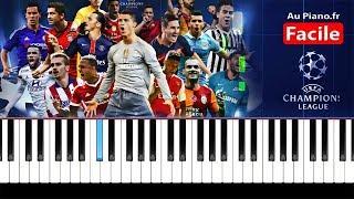 UEFA Champions League Anthem Piano Tutorial [upl. by Newra19]