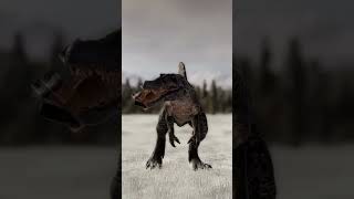 Spinosaurus vs Horse  JWE2 mod [upl. by Giavani]