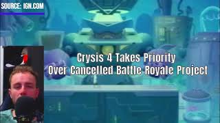 Crysis 4 Takes Priority Over Cancelled Battle Royale Project [upl. by Kimbra]