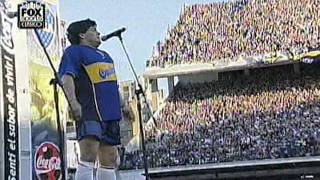 DESPEDIDA DE MARADONALa pelota no se mancha [upl. by Nael]