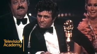 Peter Falk’s Hilarious Acceptance Speech for COLUMBO  Emmys Archive 1972 [upl. by Roseann]