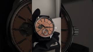 GRONEFELD 1941 REMONTOIRE CONSTANT FORCE WHITEGOLD SALMON DIAL UNDATED [upl. by Lemyt]