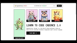 CryptoKitties Arcade  Chapter 1 Walkthrough [upl. by Amarillas]