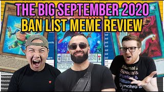 The Big September 2020 Ban List Meme Review [upl. by Eclud24]