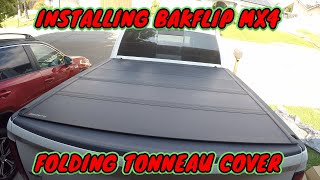 INSTALLING TONNEAU COVER ON 2017 RAM 1500 [upl. by Amatruda]