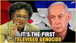 bold Barbados pm calls Israel assault on Gaza  a televised genocide [upl. by Vivica]