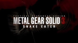 Metal Gear Solid 3 Snake Eater Intro 4K  Master Collection Version 20 [upl. by Keverian]