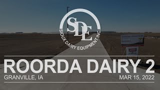 Roorda Dairy 2  Tour on Startup Day [upl. by Aramahs]