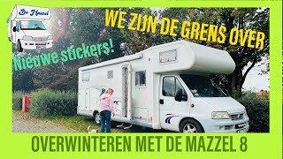 648 overwinteren met de camper WE GAAN DE GRENS OVER MAAR NIET ZO VER ALS GEPLAND…demazzelcamper [upl. by Yrallih308]