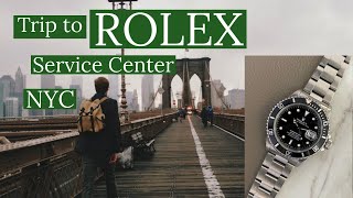 Trip to ROLEX Service Center NYC [upl. by Amaleta]