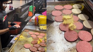 The GREASIEST Ramly Burger Ever Cant Stop Watching [upl. by Janel]