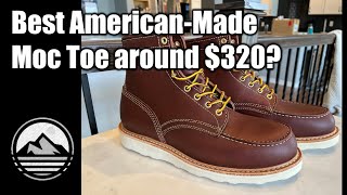 Whites Boots Perry Moc Toe in Red Dog Leather from Seidel Tannery  Made in America USA [upl. by Lash3]