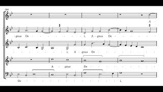 Palestrina Missa sine nomine a5  Agnus Dei  Bevan Family Consort [upl. by Lemaj839]