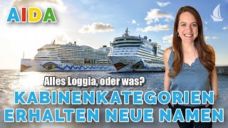 KreuzfahrtNews AIDA ändert mehrere Kabinennamen [upl. by Encrata728]