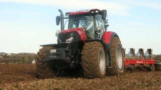 Test driving the chunky new Case IH 300 Optum CVX [upl. by Goetz8]