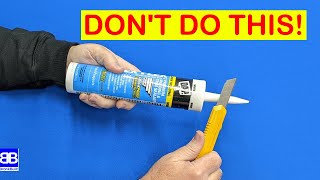 Tips for using your caulk gun [upl. by Etiam]