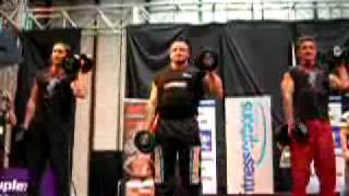 Strongman Mariusz tries the Dragan Challenge [upl. by Ydnab]