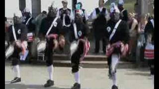 Whitby Folk Week 2008 Britannia Coconut Dancers [upl. by Yenalem696]