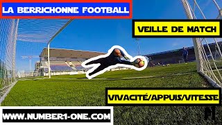 Spécifique gardien de but VIVACITÉ APPUIS GOALKEEPER TRAINING La Berrichonne football [upl. by Engdahl]