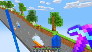 Minecraft But Its 1 Block Wide [upl. by Pippas]