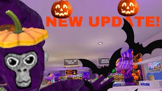 NEW HALLOWEEN 2024 UPDATE IN GORILLA TAG👻🎃👻🎃👻 [upl. by Ellenad]