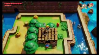 Links Awakening Switch  Playing the Rapids Ride Minigame for Free [upl. by Ecertak]