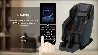 CowayMassage Chair Operation Video [upl. by Cornelia475]