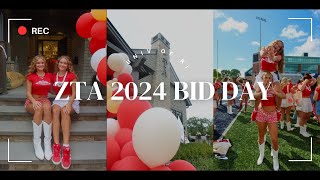 Zeta Tau Alpha Bid Day 2024  University of Rhode Island [upl. by Adnamor548]