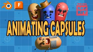 Animating KayKit Capsules Game Assets  devlog [upl. by Notgnirra363]