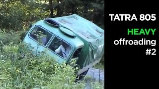 Tatra 805  heavy offroading in forest 2 [upl. by Tengdin]