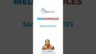 MEDCAPSULES  SAAG in Ascites  by DrKAdhiti shorts [upl. by Nrek357]