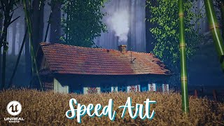 3D Realistic environment  Unreal engine 54  Speed Art  unrealengine5 [upl. by Conni]