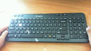 Logitech K360 Wireless Keyboard Like Apple Wireless Keyboard [upl. by Becka]