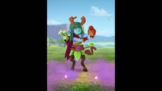 New Archer Satyr Hero Skin  September 2024 Clash of Clans  shorts [upl. by Elwina]