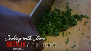 Amazing Vegetarian Chili Recipe Netflix amp Chill Edition  Cooking with Steve [upl. by Aleacim]