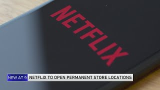 Netflix plans to open permanent store locations in 2025 [upl. by Haneen]