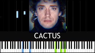 quotCactusquot 🎹 Gustavo Cerati  PARTITURA PIANO TUTORIAL [upl. by Ocsisnarf]