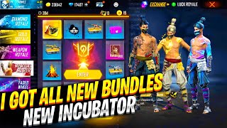 5 Blueprints In 1500 Diamonds 😱 New Mystical Master Incubator Unlocked All Bundles  Garena FreeFire [upl. by Ayres]