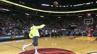 NBA Fans Making Half Court Shots For MoneyCars Compilation [upl. by Hinze]