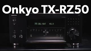 Onkyo TXRZ50 92channel home theater receiver  Crutchfield [upl. by Lenci]