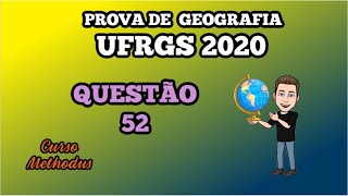 52 de 2020 da prova de Geografia da UFRGS  Assinale a alternativa correta sobre o Polo Norte [upl. by Artim]