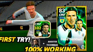 Trick To Get 102 Rated Epic David Beckham In eFootball 2025 Mobile 100 Working [upl. by Brothers422]