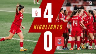 Forest Go Top After City Ground Win 💪  Forest Women 40 Stoke City  Highlights [upl. by Laniger387]