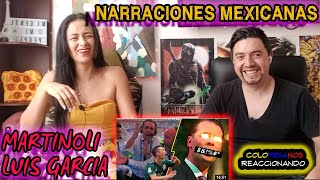 REACCIÓN a  NARRACIONES 🇲🇽 MEXICANAS que DIERON la VUELTA al MUNDO  MARTINOLI Y LUIS GARCIA 😱 [upl. by Niamrej]